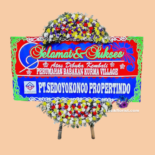 Karangan Bunga Papan Selamat & Sukses