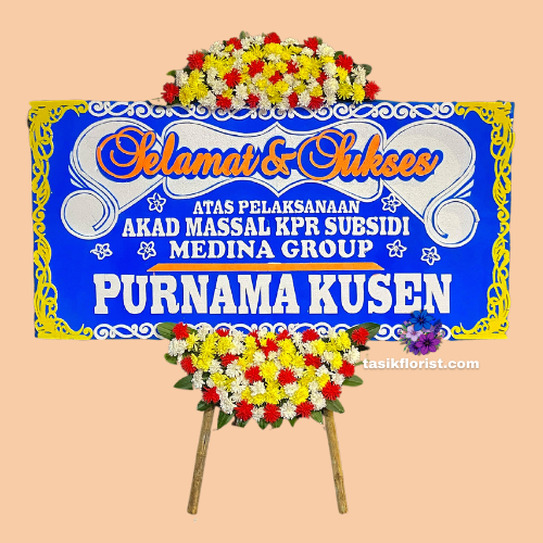 Karangan Bunga Papan Selamat & Sukses
