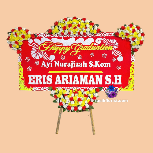 Karangan Bunga Papan Selamat & Sukses