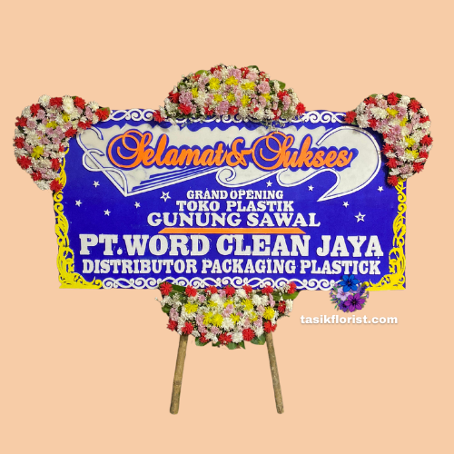 Karangan Bunga Papan Selamat & Sukses