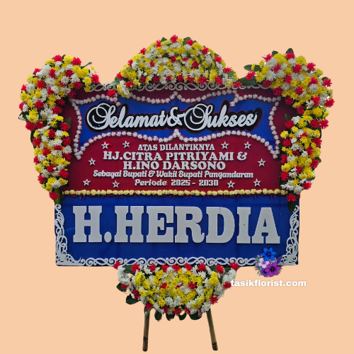 Karangan Bunga Papan Selamat & Sukses