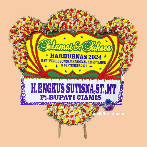 Karangan Bunga Papan Selamat & Sukses