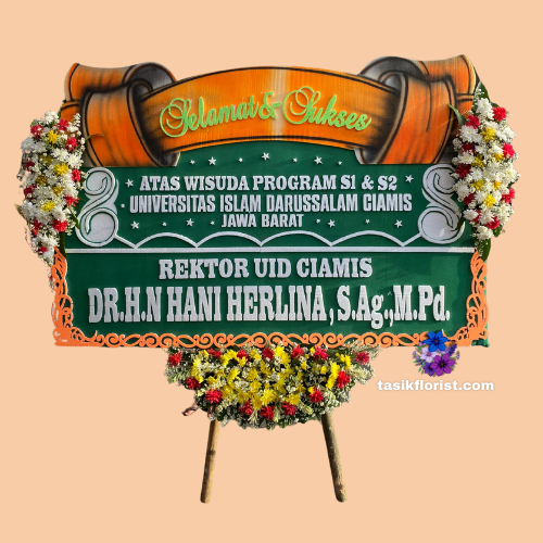 Karangan Bunga Papan Selamat & Sukses