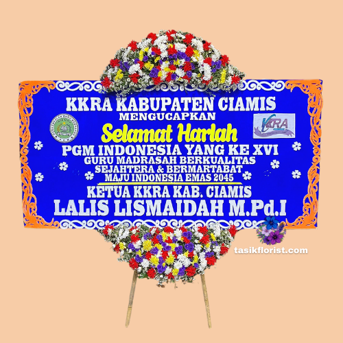 Karangan Bunga Papan Selamat & Sukses