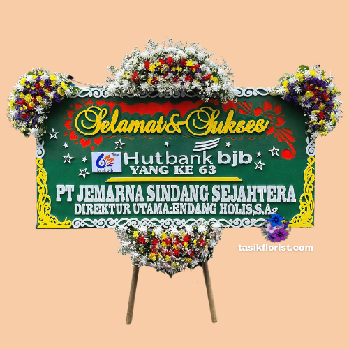 Karangan Bunga Papan Selamat & Sukses