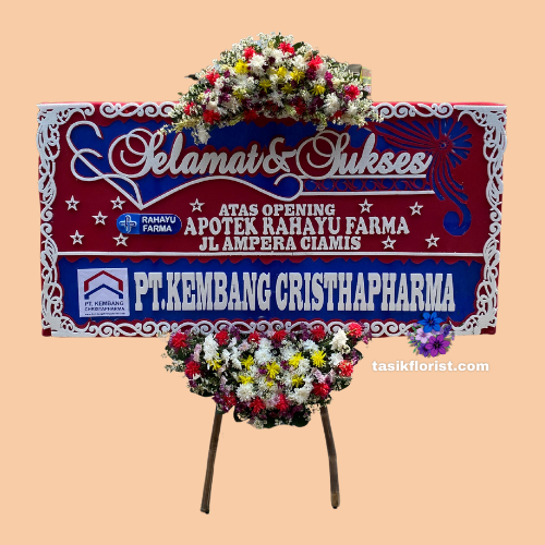 Karangan Bunga Papan Selamat & Sukses