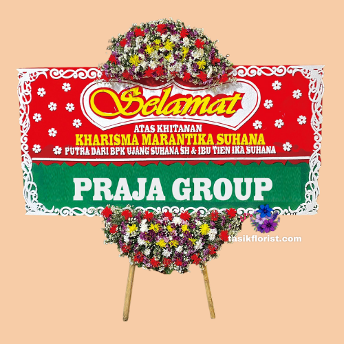 Karangan Bunga Papan Selamat & Sukses