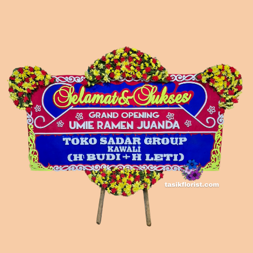 Karangan Bunga Papan Selamat & Sukses