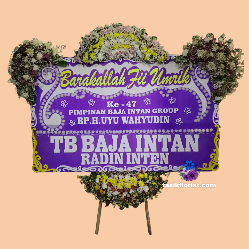 Karangan Bunga Papan Selamat & Sukses