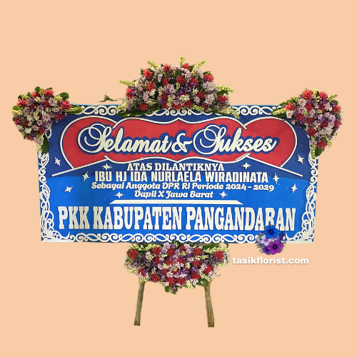 Karangan Bunga Papan Selamat & Sukses