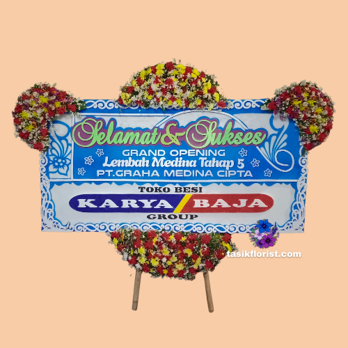 Karangan Bunga Papan Selamat & Sukses