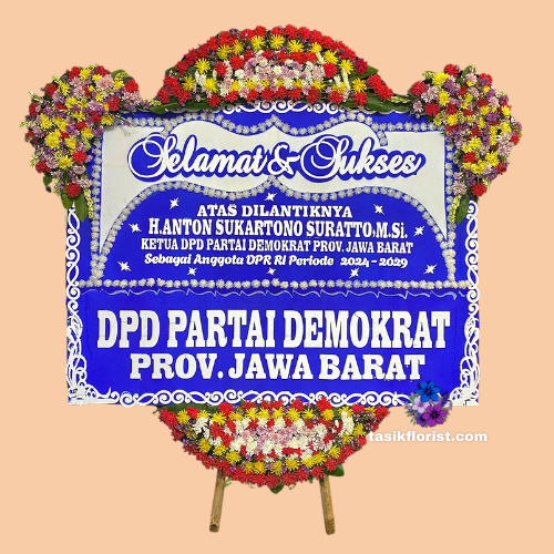 Karangan Bunga Papan Selamat & Sukses