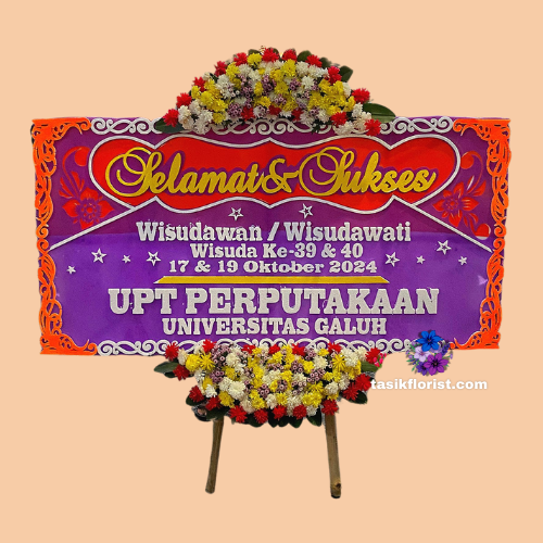Karangan Bunga Papan Selamat & Sukses