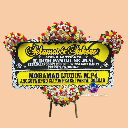 Karangan Bunga Papan Selamat & Sukses