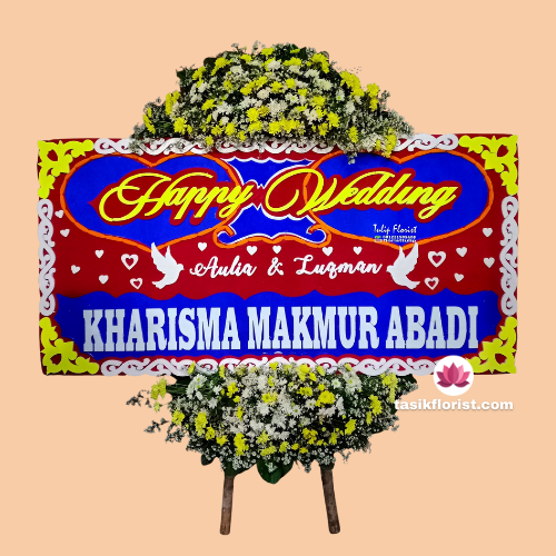 Toko karangan bunga papan di Karasak