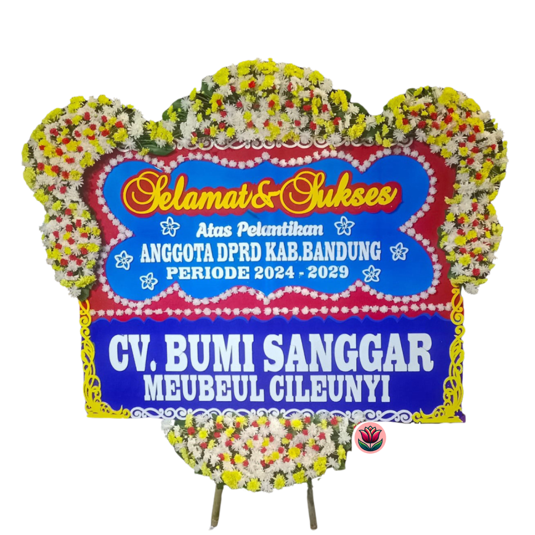 Karangan Bunga Papan Selamat & Sukses