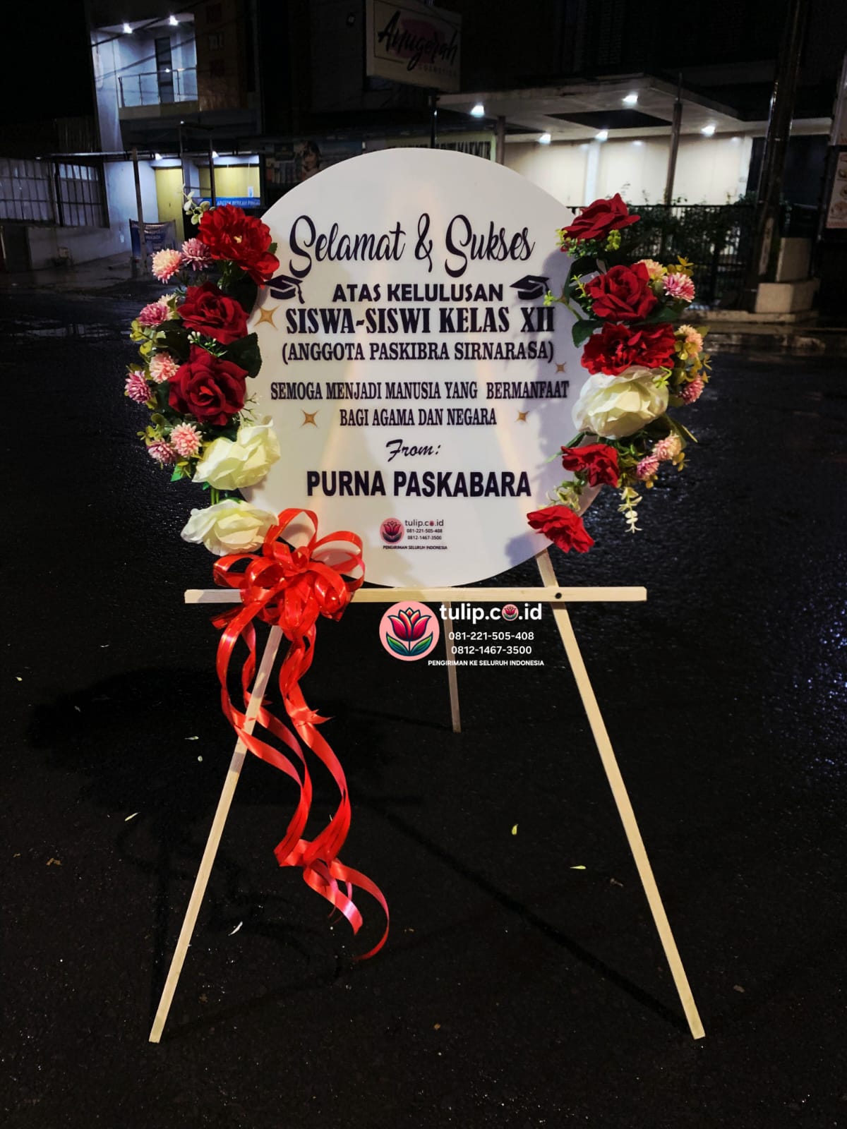 Papan Bunga Akrilik di Tasikmalaya