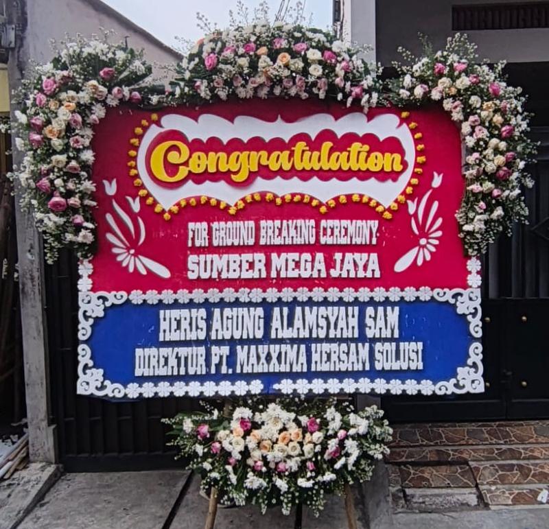 Karangan bunga Papan Congratulations di Tasikmalaya