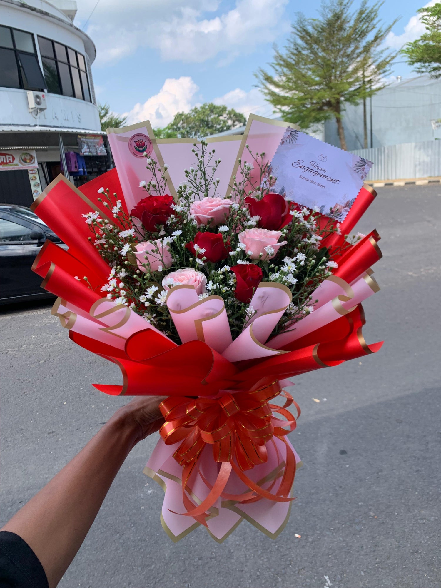 Rangkaian Hand Bouquet di Tasikmalaya