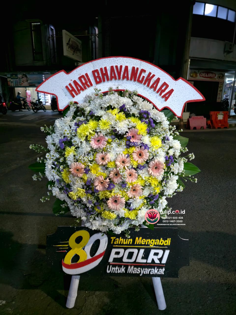 Karangan Bunga Krans di Tasikmalaya