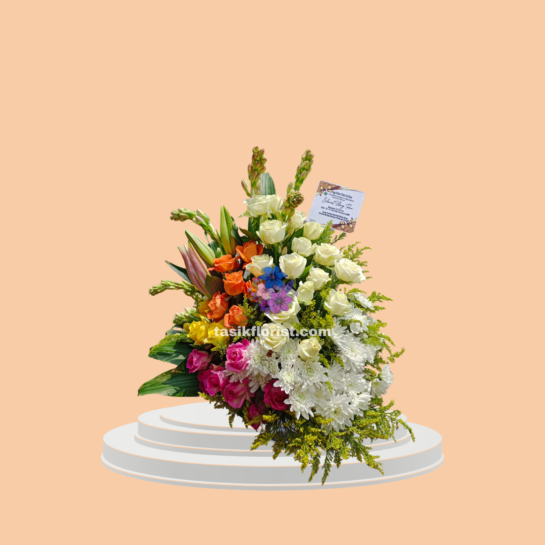 Rainbow Flower Arrangement