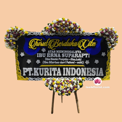 Karangan bunga papan di Samoja, Bandung