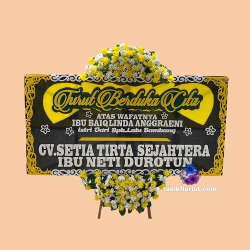 Karangan bunga papan di Sokayasa, Jawa Tengah