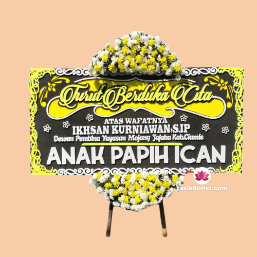 Karangan bunga papan di Citarum, Bandung
