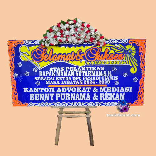Karangan Bunga Papan Selamat & Sukses