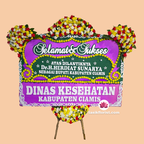 Karangan bunga papan di Nyengseret, Bandung