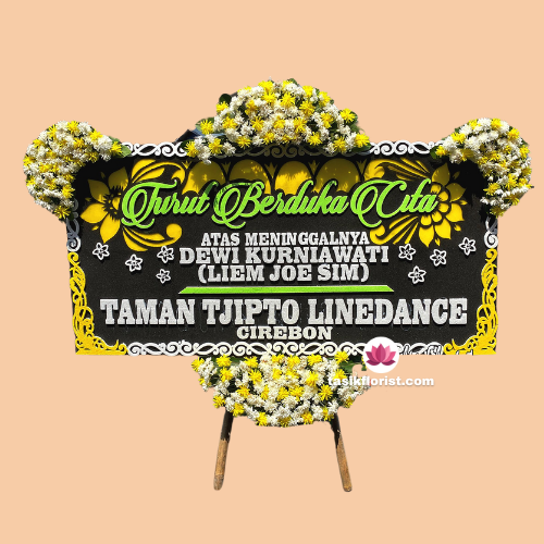 Karangan bunga papan di Rancabolang, Bandung