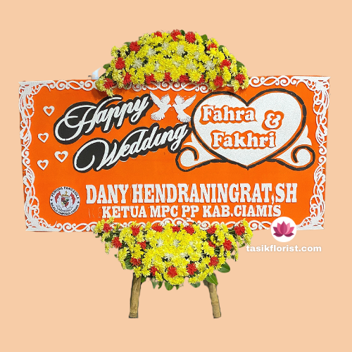 Karangan Bunga Papan di Karang Pamulang, Bandung