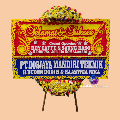 Karangan Bunga Papan Selamat & Sukses