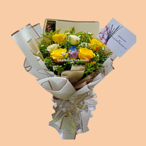Keindahan Model Buket di Tasik Florist