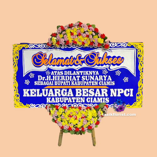 Karangan Bunga Papan Selamat & Sukses