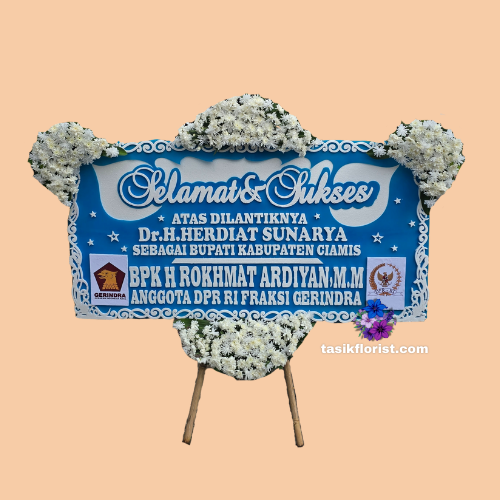 Karangan Bunga Papan Selamat & Sukses