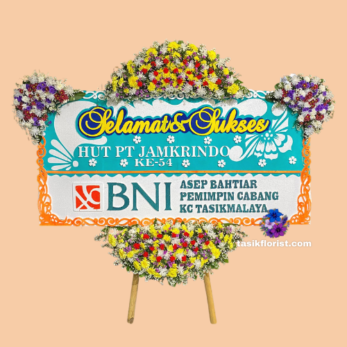 Karangan Bunga Papan Selamat & Sukses
