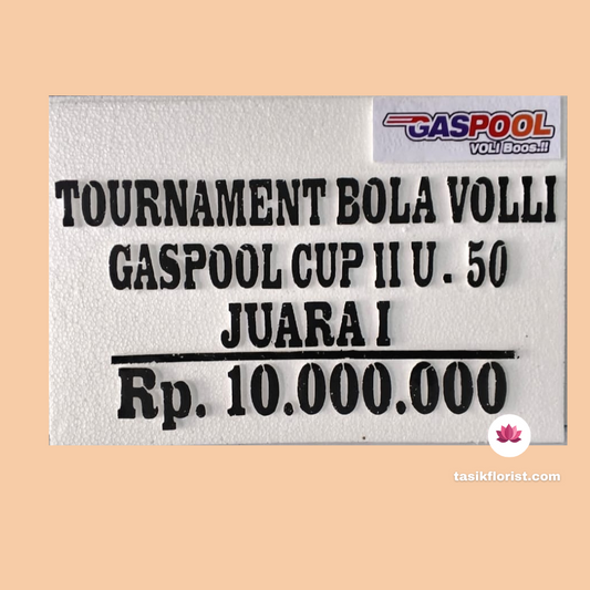 Papan Styrofoam Simbolis Juara 1