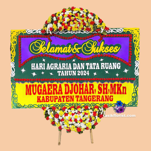 Karangan Bunga Papan Selamat & Sukses