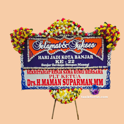 Karangan Bunga Papan Selamat & Sukses