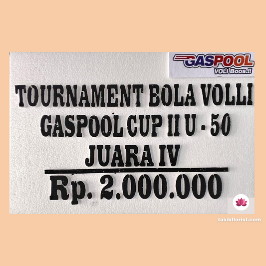 Papan Custom Simbolis Juara 4